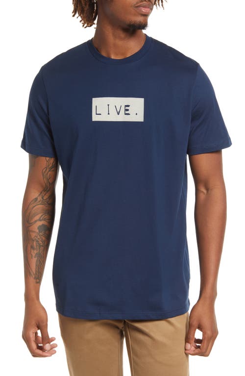Live Pima Cotton Graphic Logo Tee at Nordstrom,