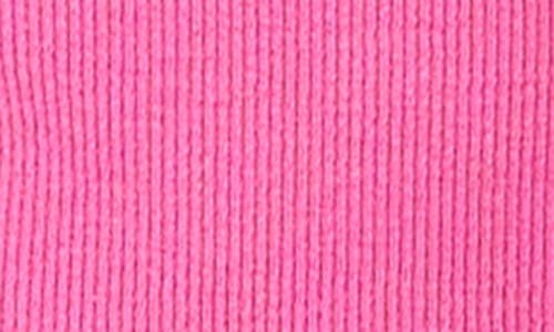 Shop Nic + Zoe Nic+zoe Perfect Rib Cotton Blend T-shirt In Wild Pink