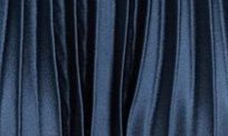 Sam Edelman Sleeveless Pleated Dress In Navy