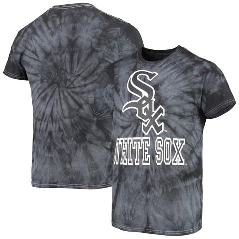 Men's Stitches Navy Boston Red Sox Spider Tie-Dye T-Shirt