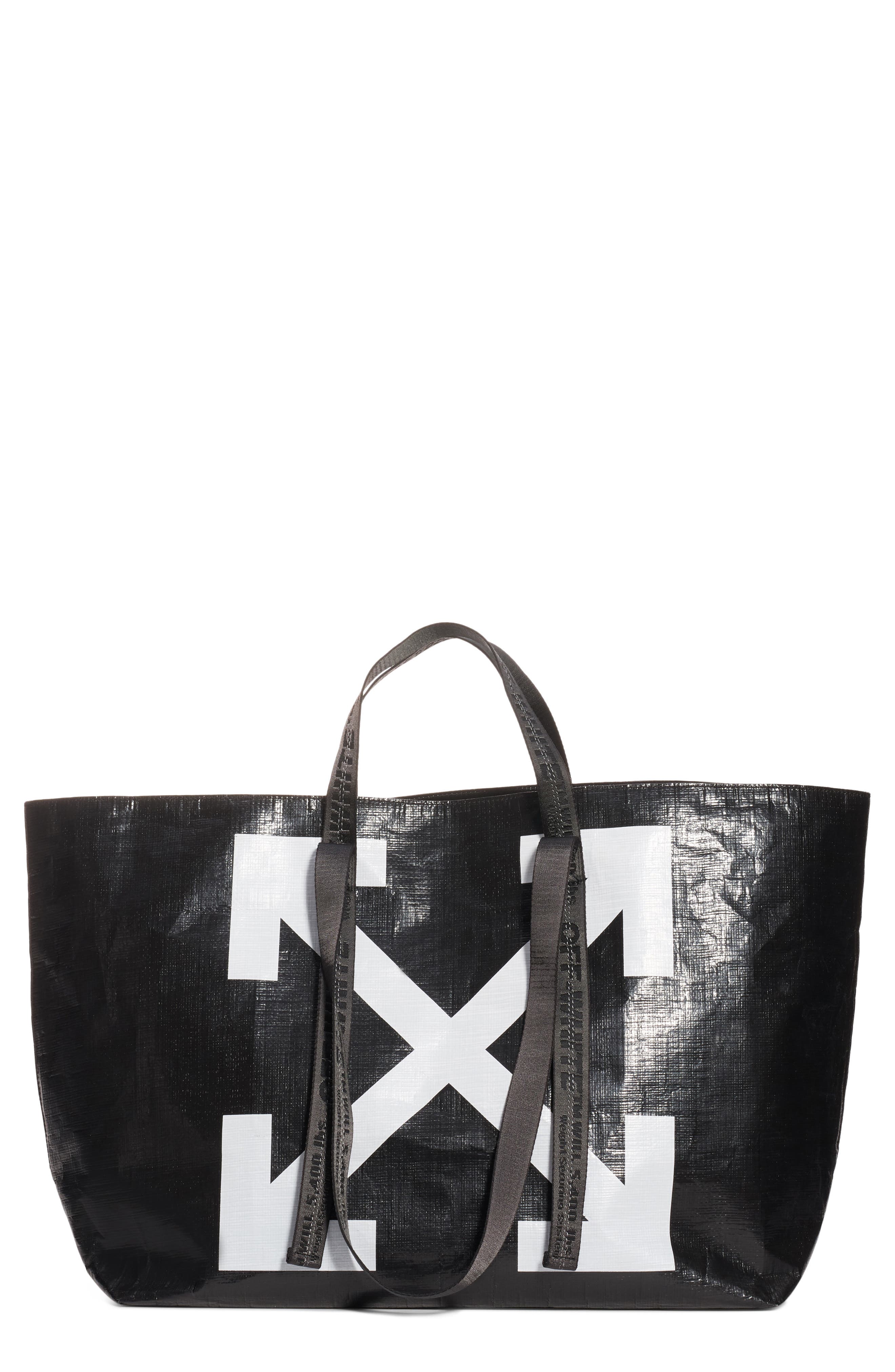 off white commercial tote