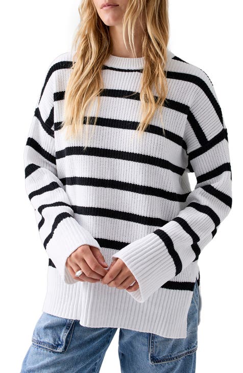 B.O.G. Collective Love Sick Bishop Sleeve Cable Sweater in Sand at Nordstrom, Size X-Small