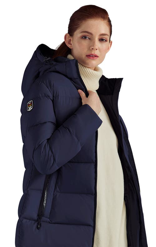 Triple F.a.t. Goose Puffer Down Parka In Navy
