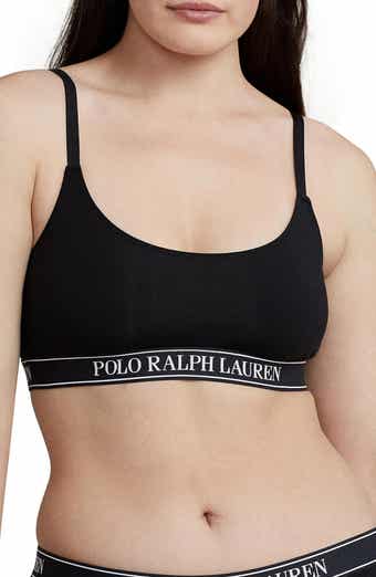 Polo Ralph Lauren Ribbed High Neck Bralette