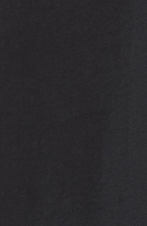 Tart 'lorena' Back Drape Mixed Media Top In Black