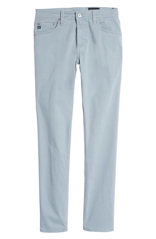 Ag Slim Fit Pants In Coldwater Slate