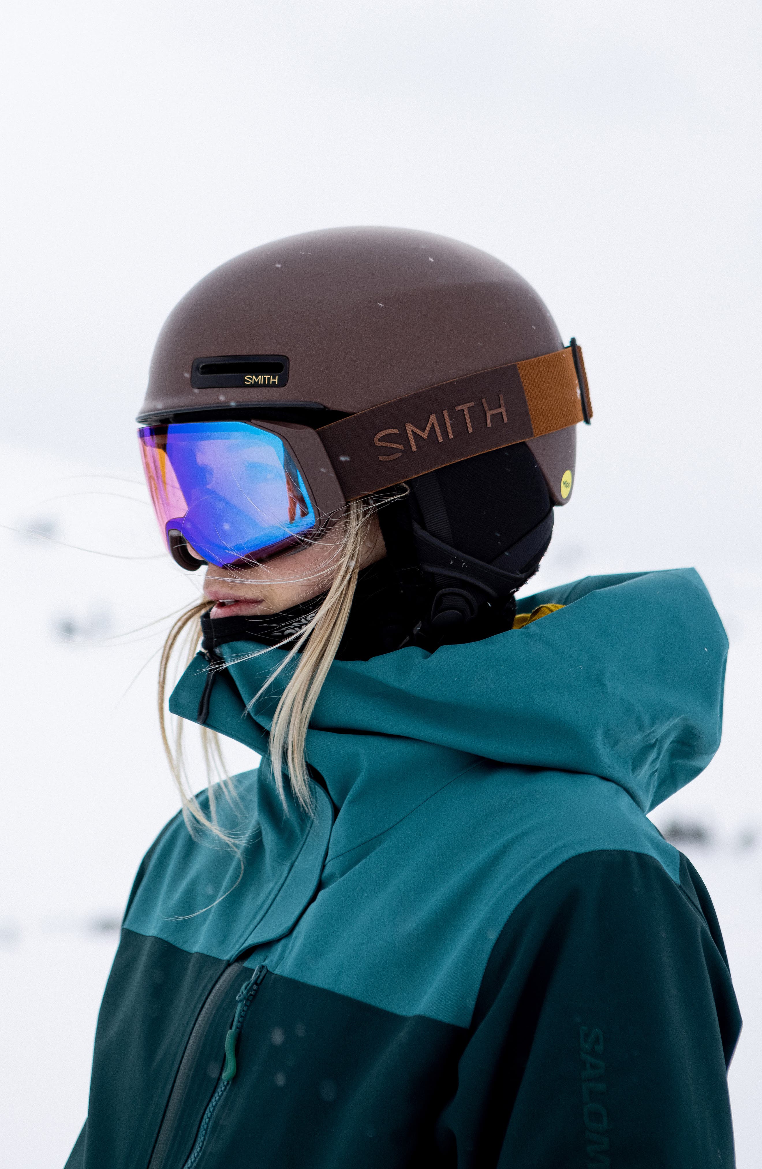 smith allure helmet australia MIPS Snow plane liner to help protect your noggin from angular impacts Smith Optics Womens Allure Helmet
