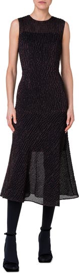 AKRIS PUNTO Jersey Midi Dress