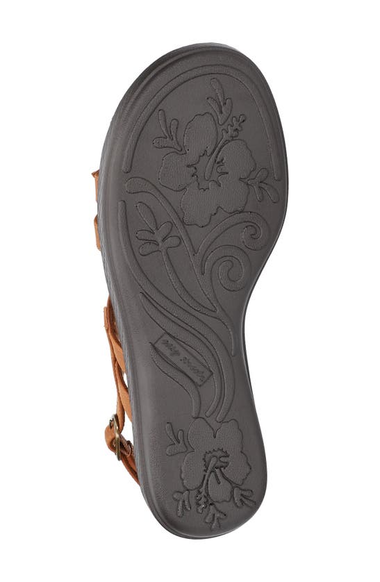 Easy Street Womens Lobo Strap Sandals In Tan