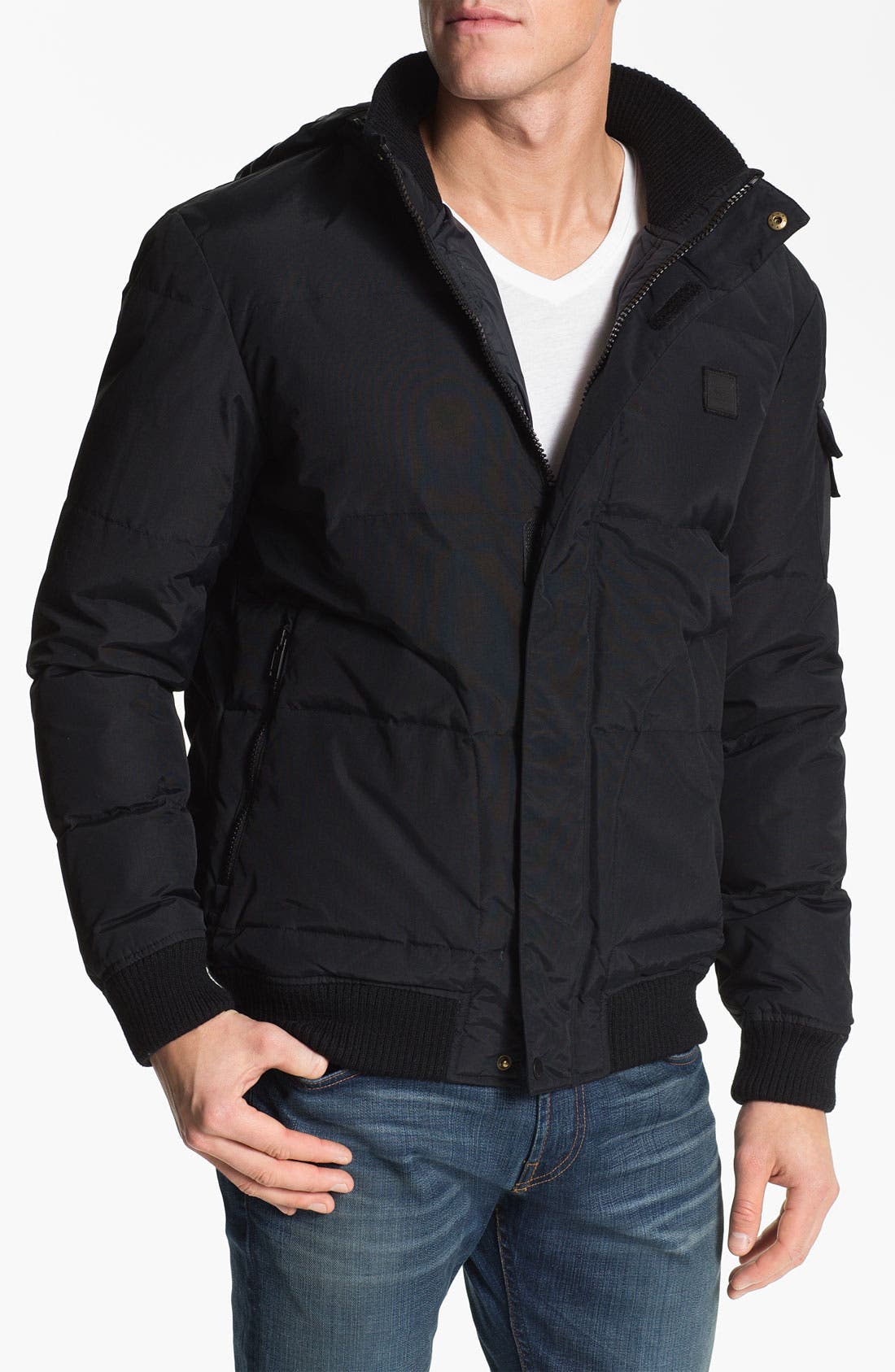 Lacoste Quilted Bomber Jacket | Nordstrom