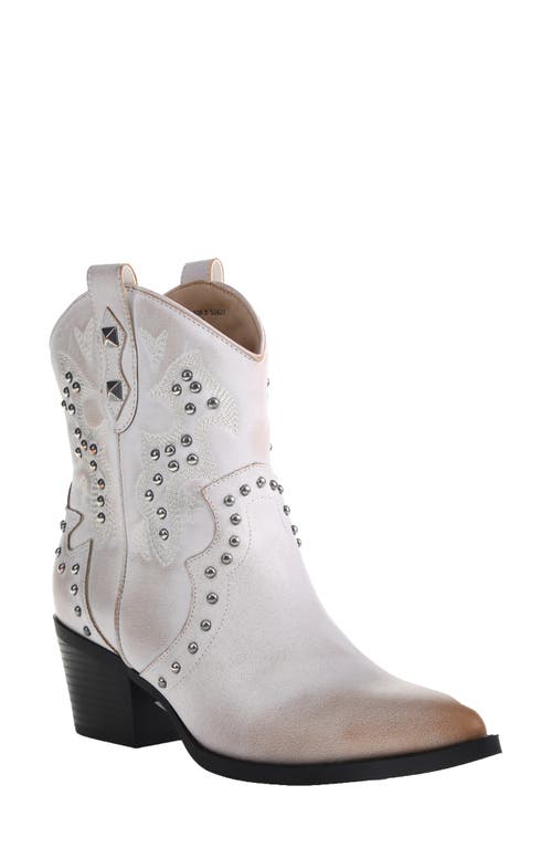 Shop Dirty Laundry Nowhere Pointed Toe Western Boot In Ice