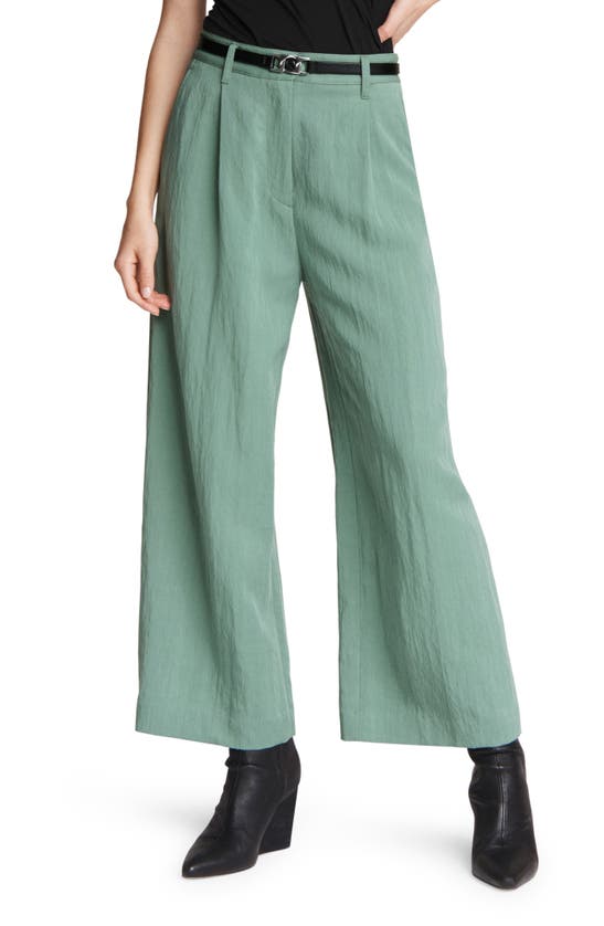 Rag & Bone Ivy Culotte In Leaf Green