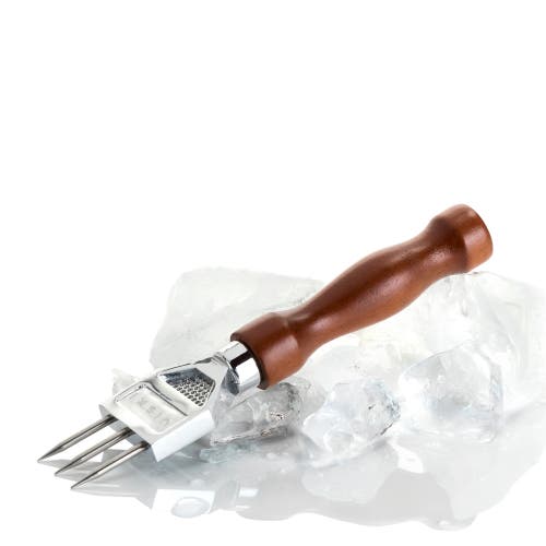 Viski Professional Three Pronged Ice Pick In Brown