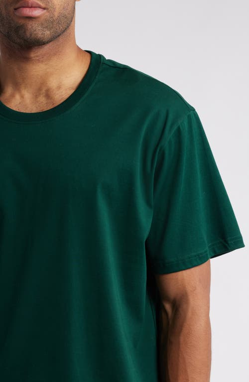 Shop Polo Ralph Lauren Mercerized Cotton Sleep T-shirt<br /> In Moss Agate