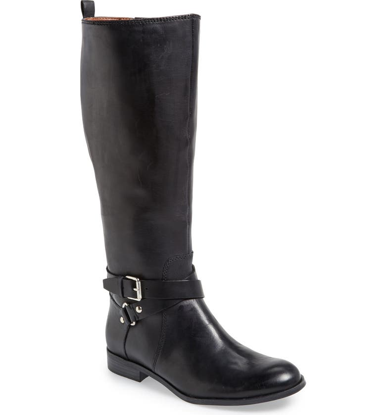 Enzo Angiolini 'Daniana' Knee High Leather Boot (Wide Calf) (Women ...