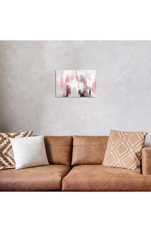 Icanvas Abstract Stylish By Dan Hobday Canvas Print In White Canvas/multicolor