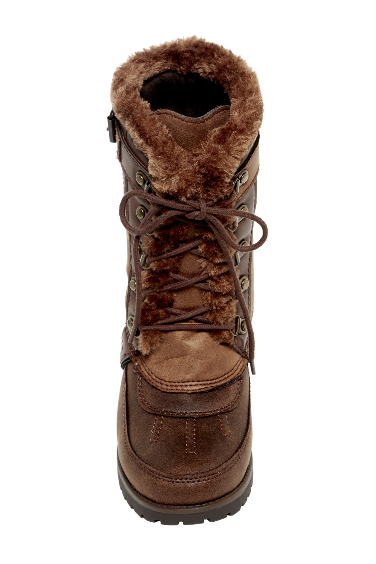 rock & candy danlea faux fur lined boot