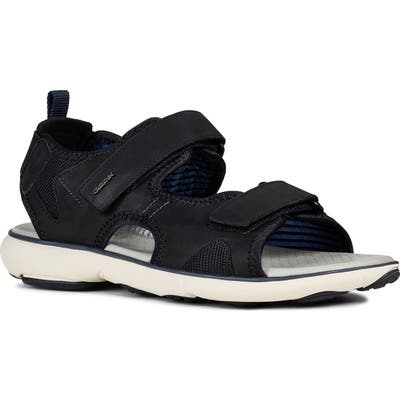 Geox Nebula L2 Sandal, Black