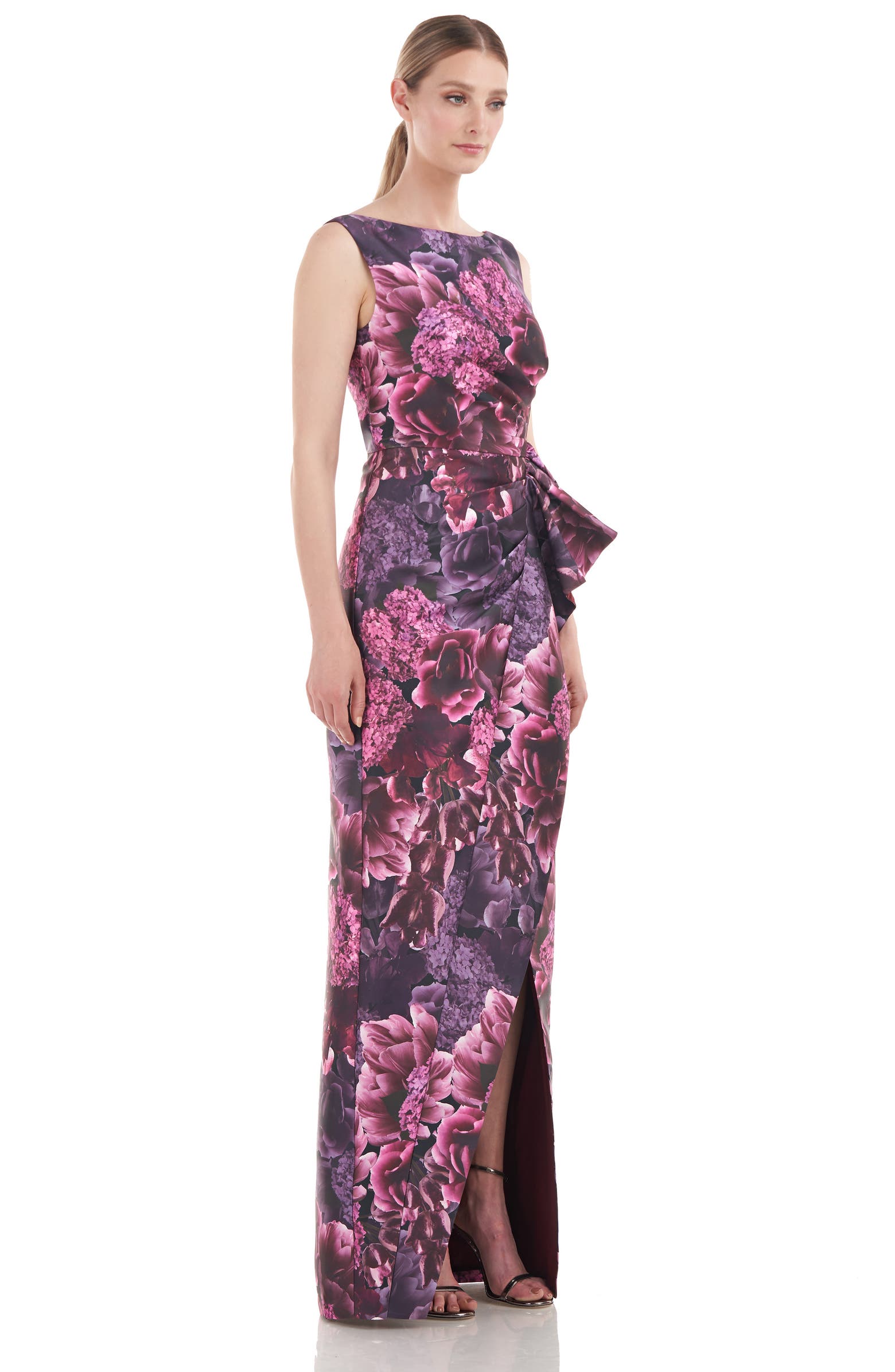 Kay Unger Renzo Floral Column Gown | Nordstrom