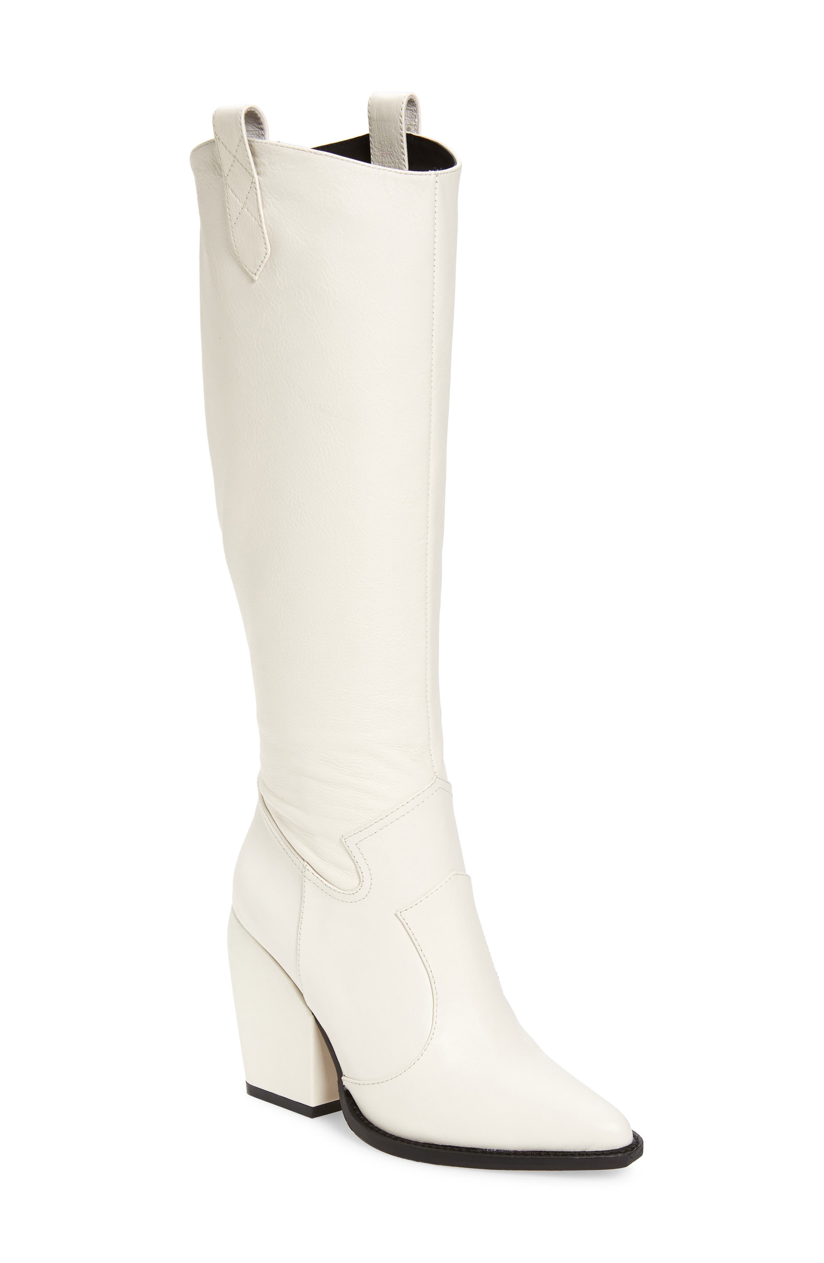 Alias Mae Wesley Western Knee High Boot In White