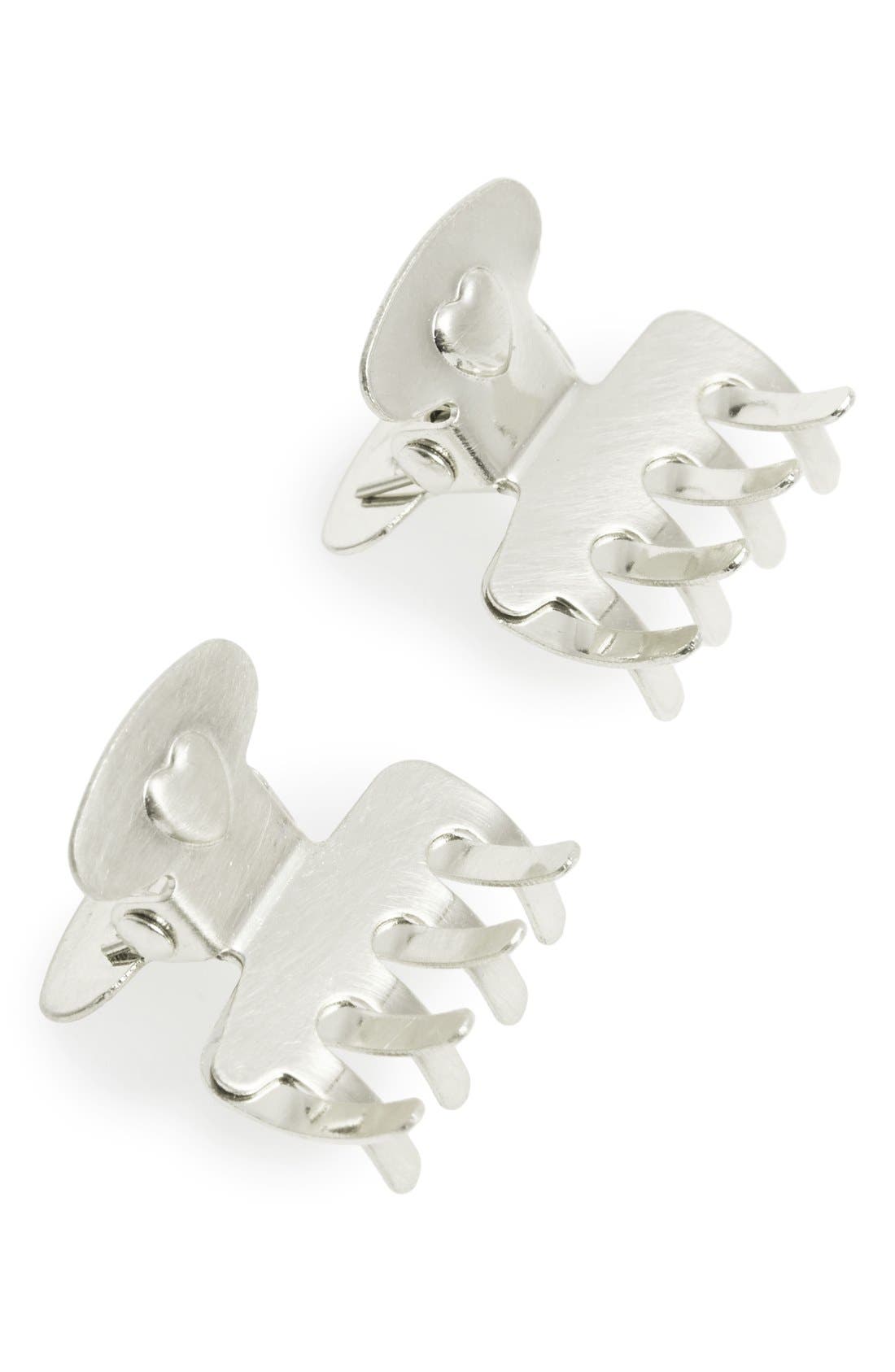 L. Erickson Mini Jaw Clips (Set of 2) Nordstrom