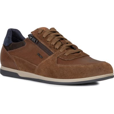 Geox Renan 9 Water Resistant Sneaker - Brown