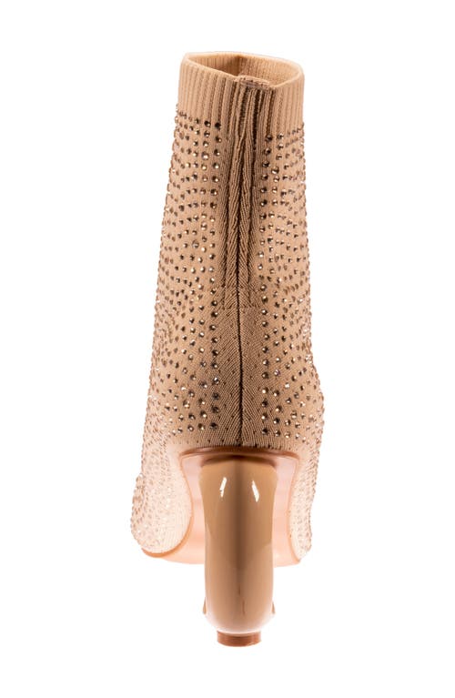 Ninety Union Barb Round Heel Bootie In Beige