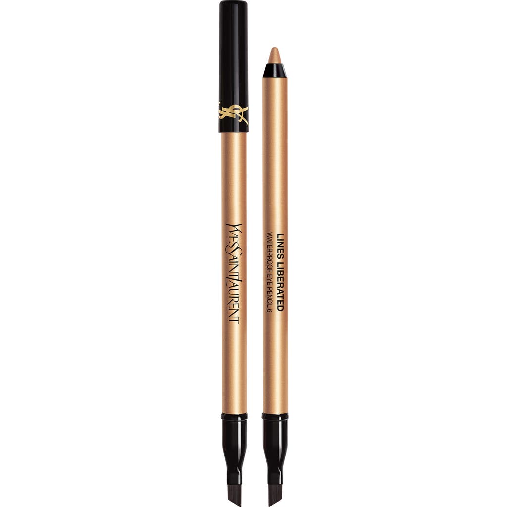 Saint Laurent Yves Lines Liberated 24hr Waterproof Eyeliner In 06 Gold