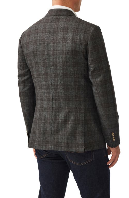 RODD & GUNN RODD & GUNN OWEN JUNCTION PLAID WOOL SPORT COAT 