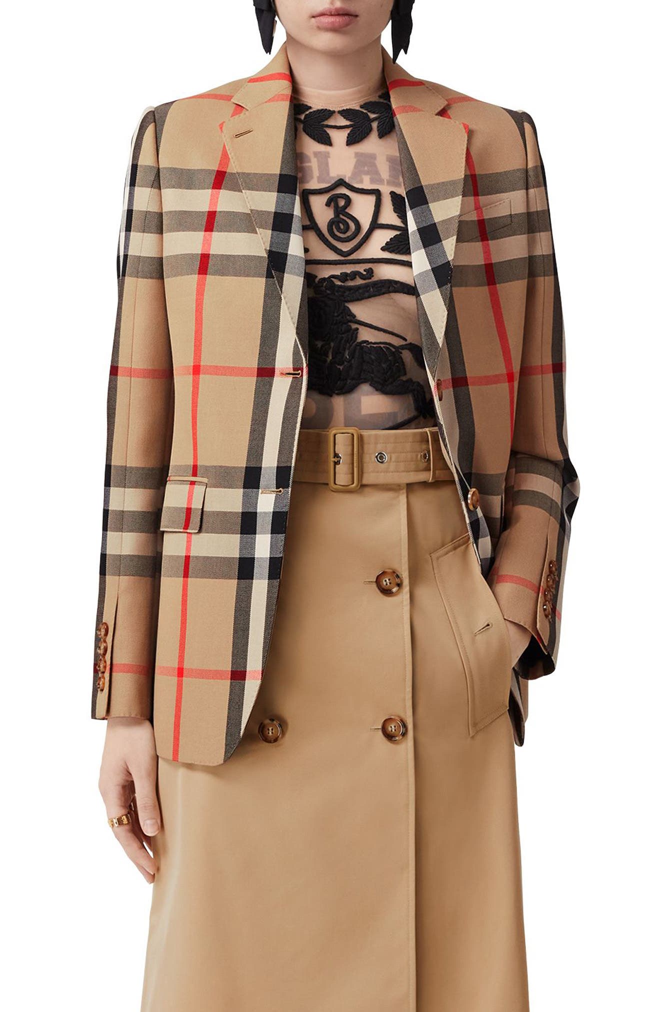 burberry women's coat nordstrom