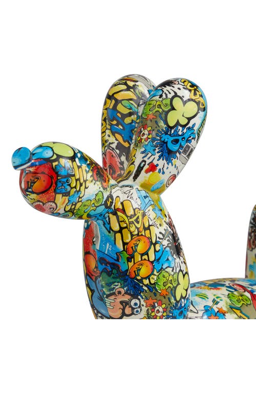 Shop Novogratz Multicolored Statue In Green/blue Multi