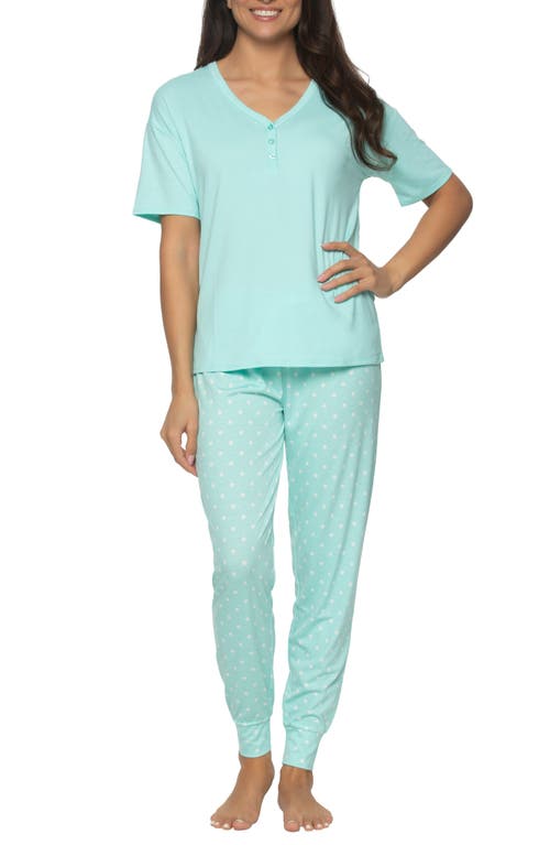 Felina Jessie Henley Pajamas In Blue