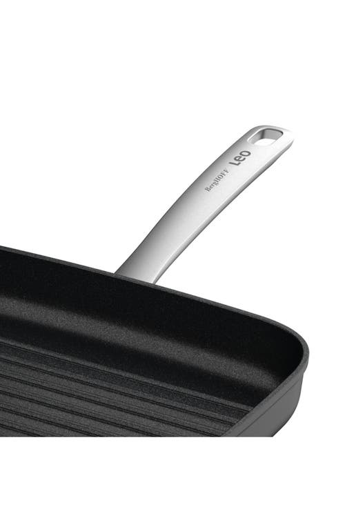 Berghoff Leo 11-inch Graphite Grill Pan In Black