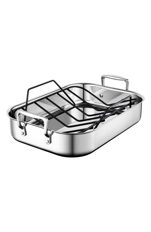 Le Creuset Small Roasting Pan in Stainless Steel
