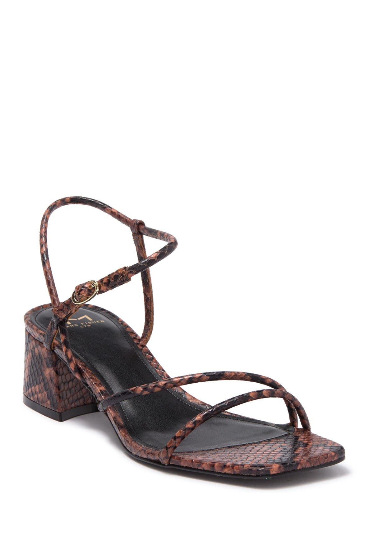 marc fisher snakeskin sandals