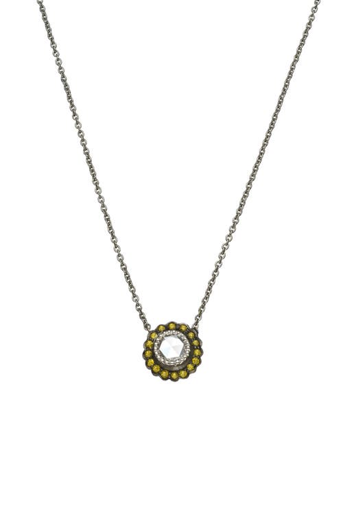 Sethi Couture True Romance Pendant Necklace in Green Diamond at Nordstrom