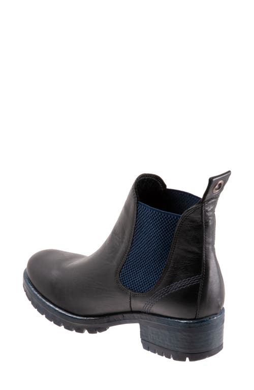 Shop Bueno Florida Chelsea Boot In Black/blue