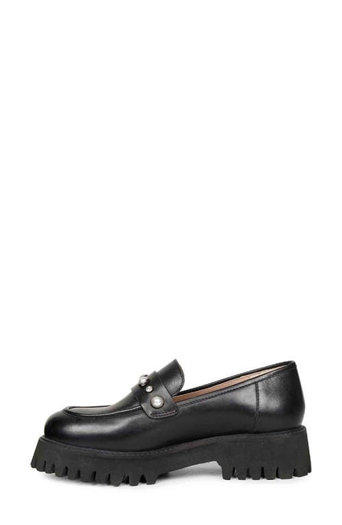 Shop Saint G Fern Platform Loafer In Black