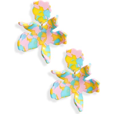 Lele Sadoughi Small Paper Lily Earrings