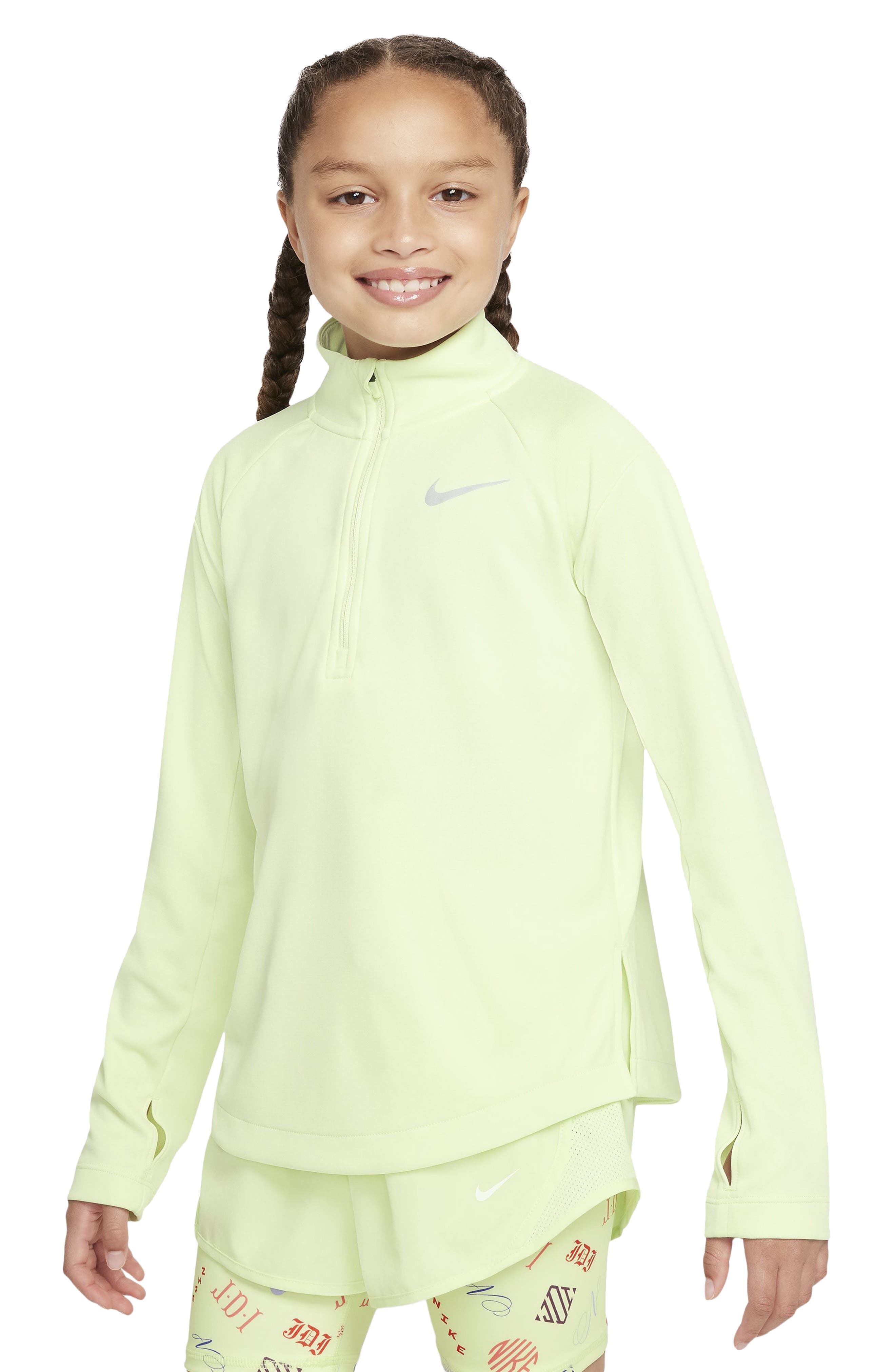 dri fit half zip pullover