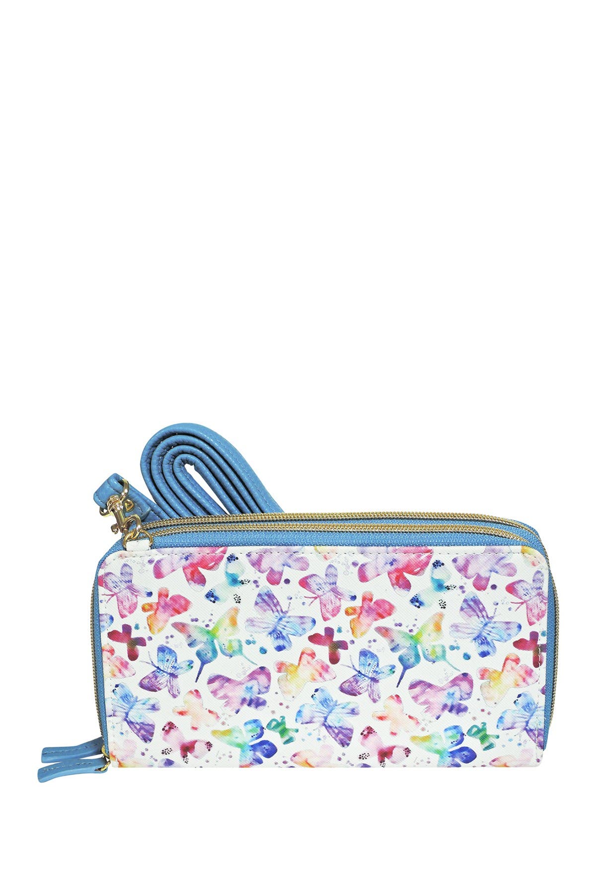 buxton organizer mini crossbody bag