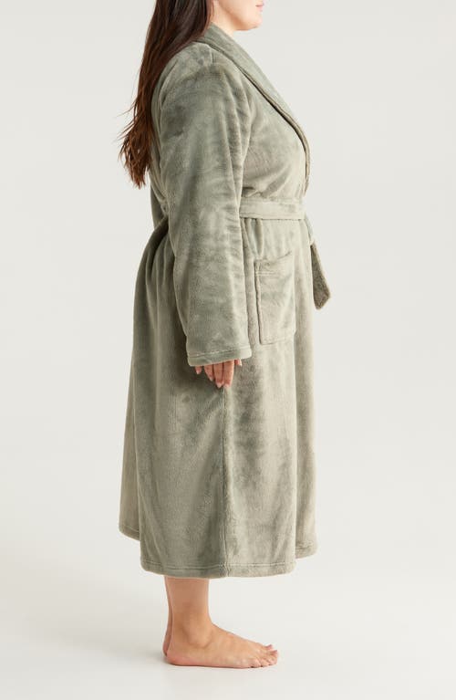 NORDSTROM NORDSTROM SHAWL COLLAR PLUSH ROBE 