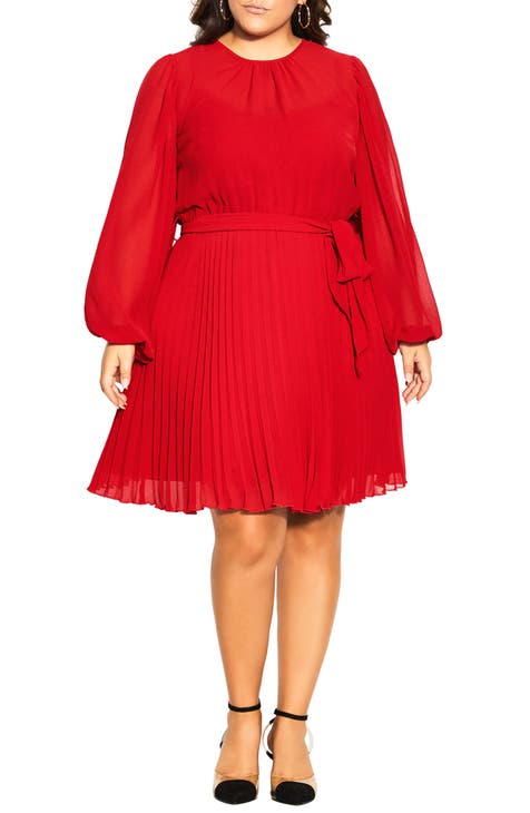 Red Plus Size Dresses for Women | Nordstrom