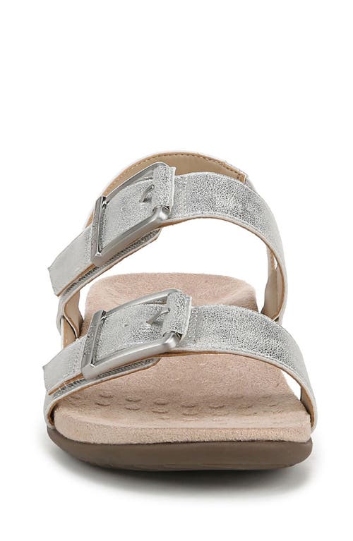 Vionic Reese Slingback Sandal In Silver