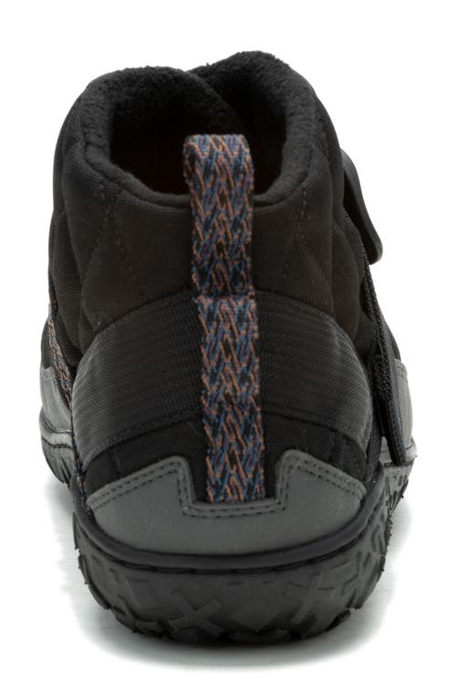 Chaco Ramble Rugged Puffer Slip-on In Black Graphite