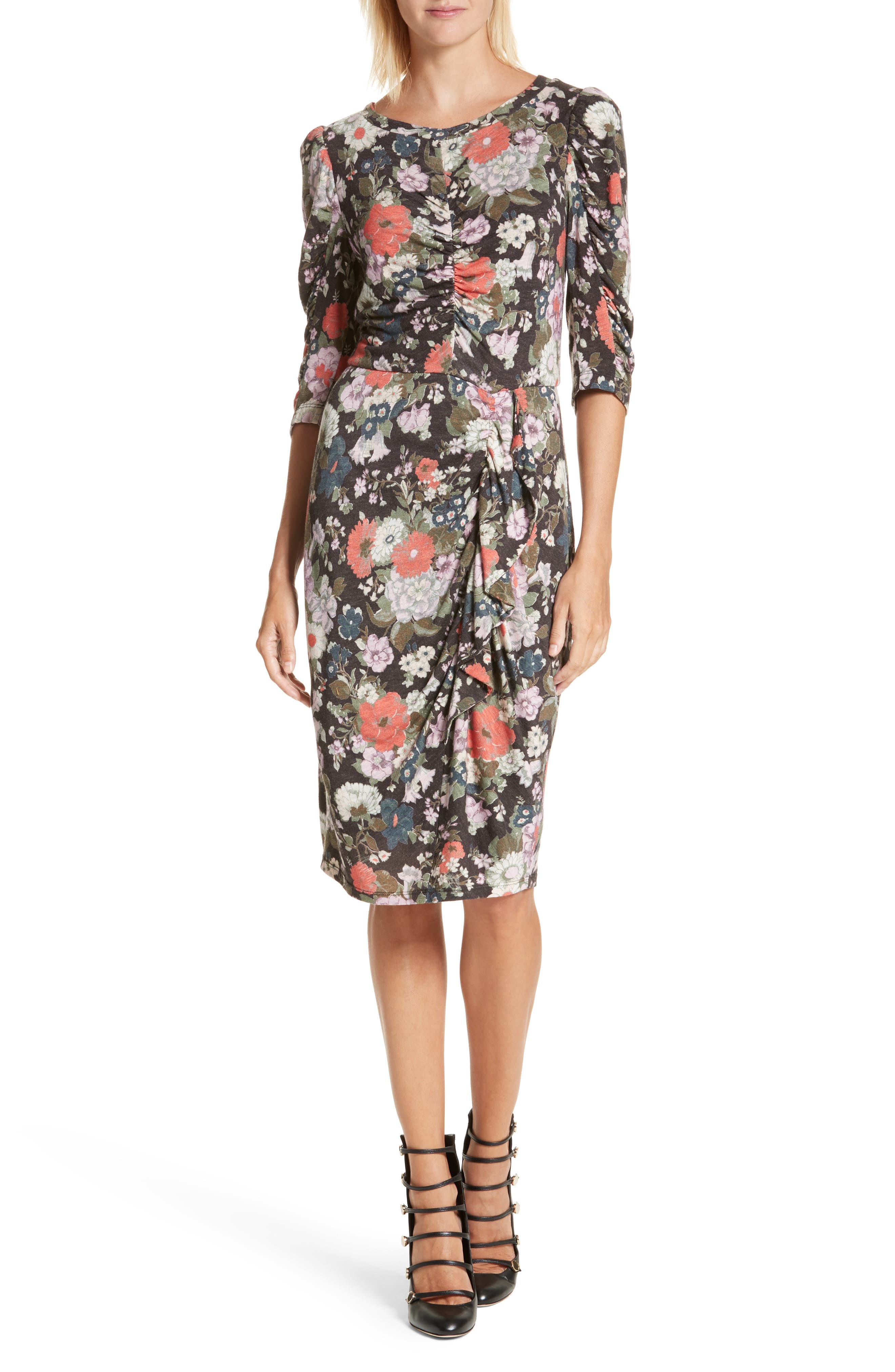 Lua Floral Jersey Dress