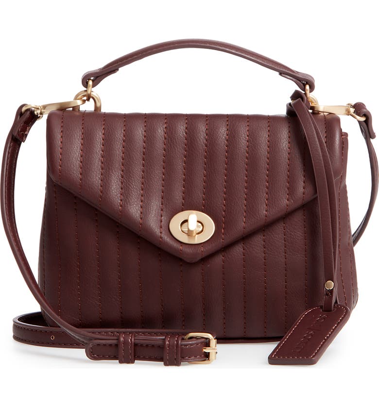 Sole Society Urche Faux Leather Crossbody Bag | Nordstrom