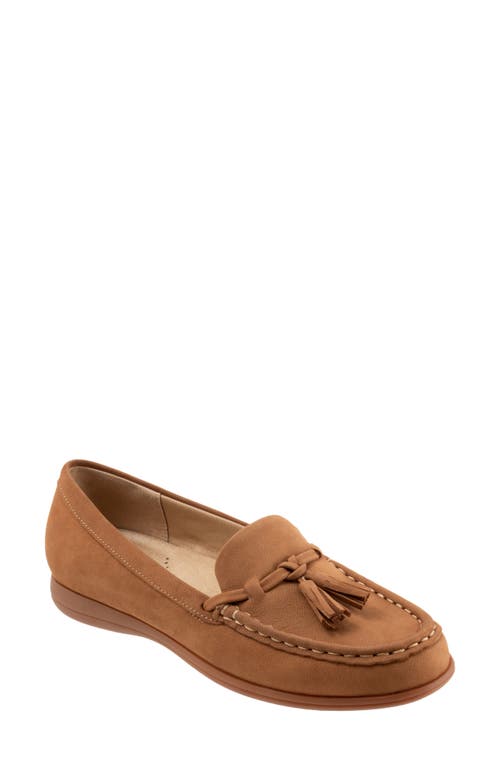 Trotters Dawson Tassel Loafer Tan Nubuck at Nordstrom,