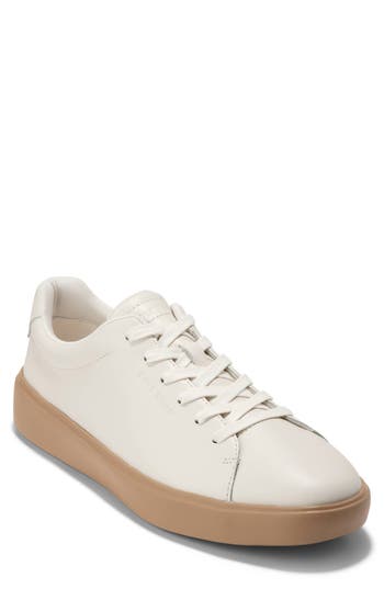 Cole Haan Men's Grand Crosscourt Traveler Sneaker In Ivory,gum
