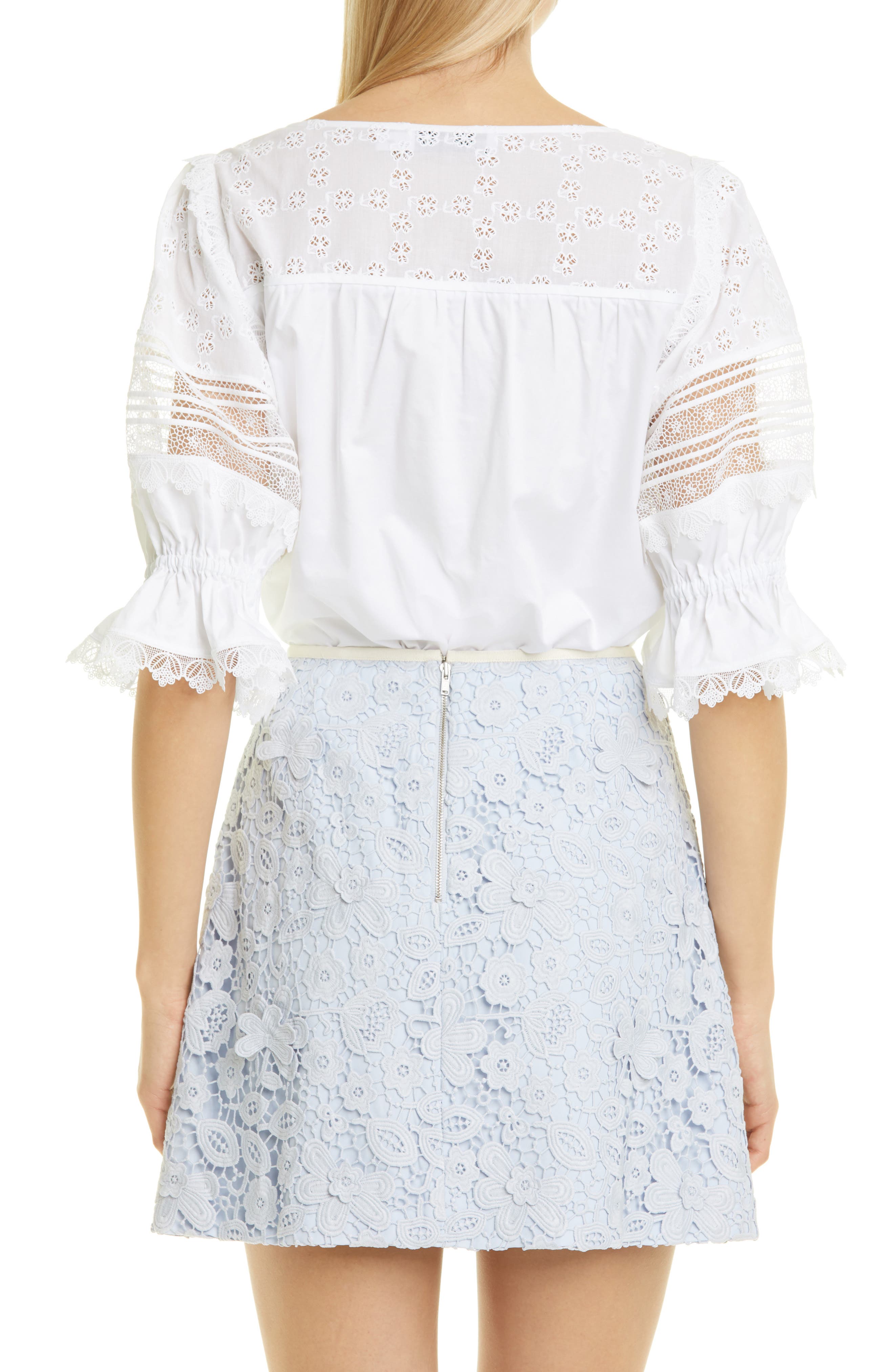 pointed shoulder jacket